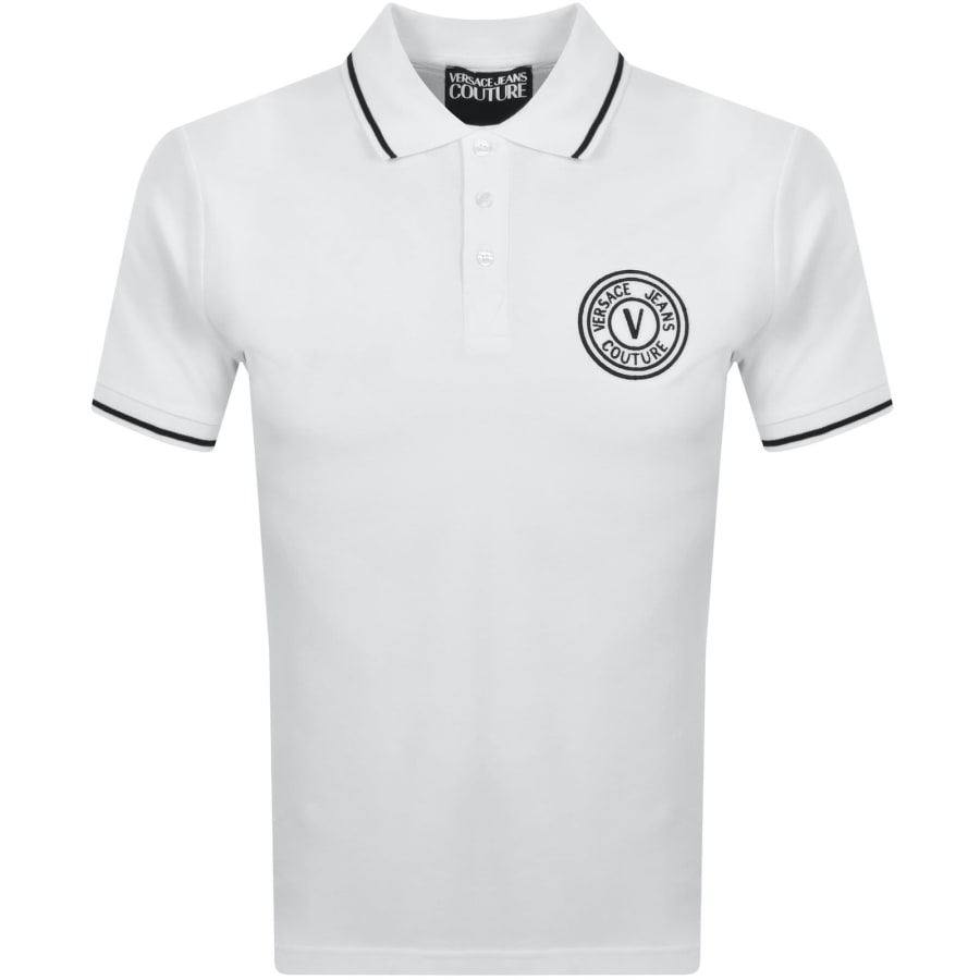 Versace Jeans Couture Polo T Shirt White